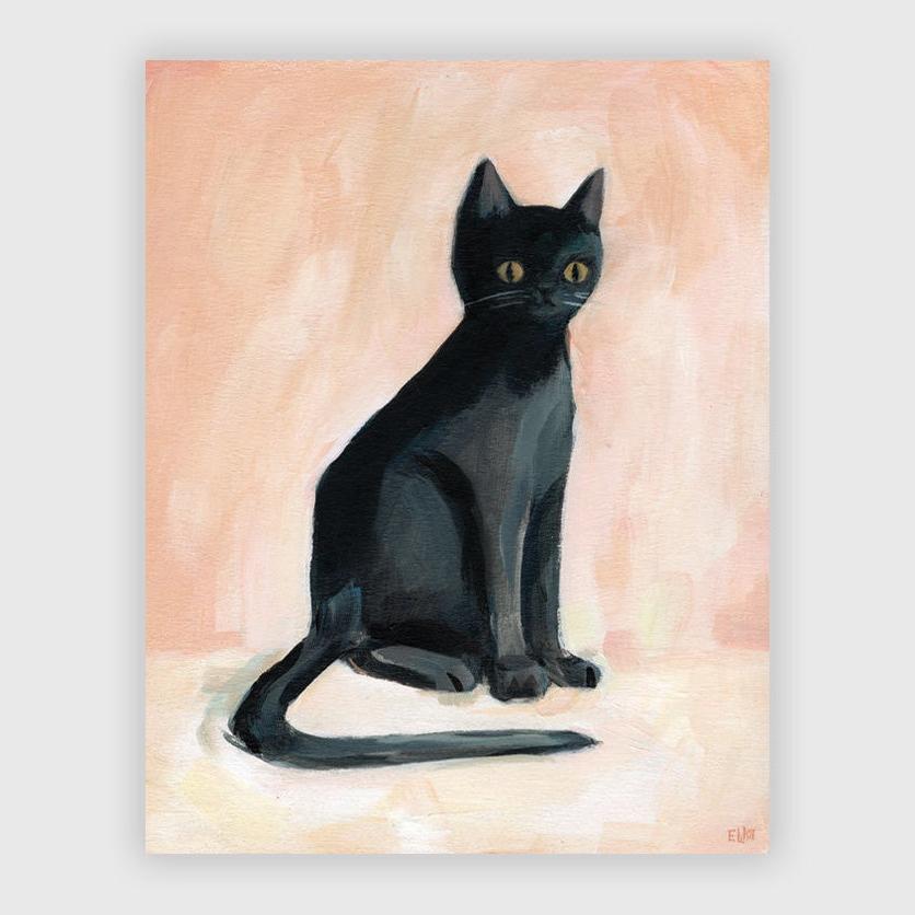 Claude Cat print