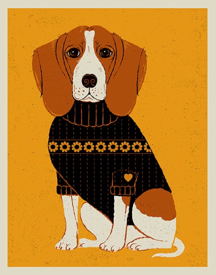 Beagle print
