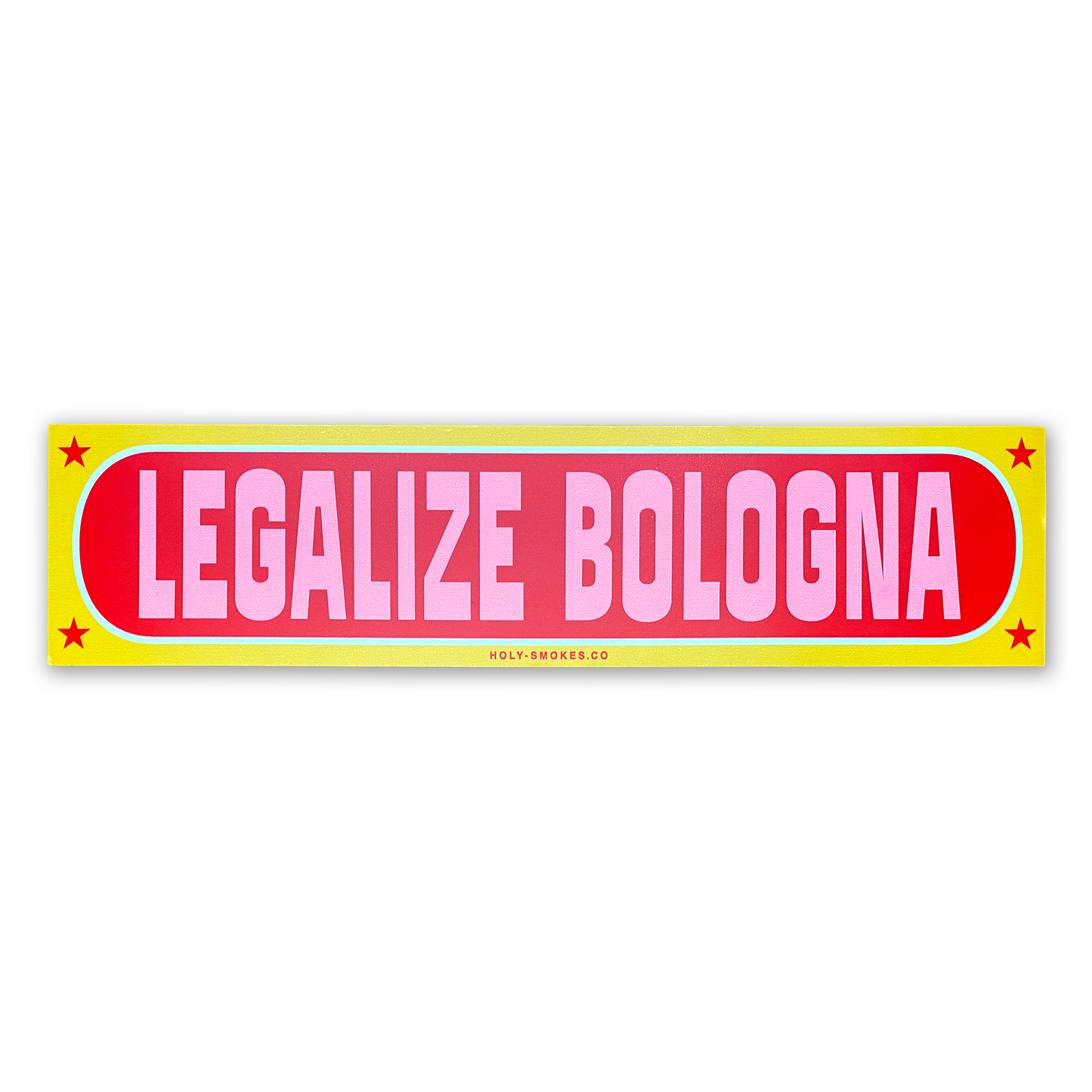 Holy Smokes Bumper Sticker