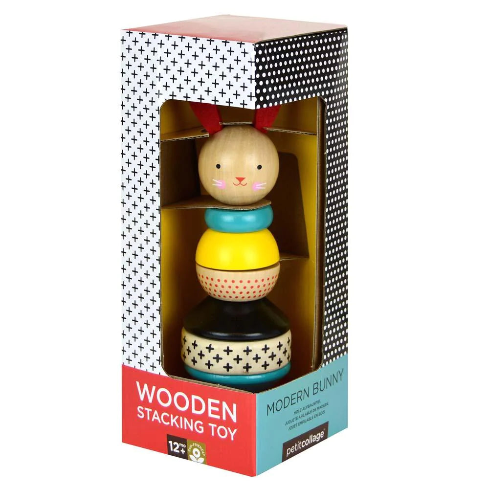 Rabbit Wooden Stacking Toy