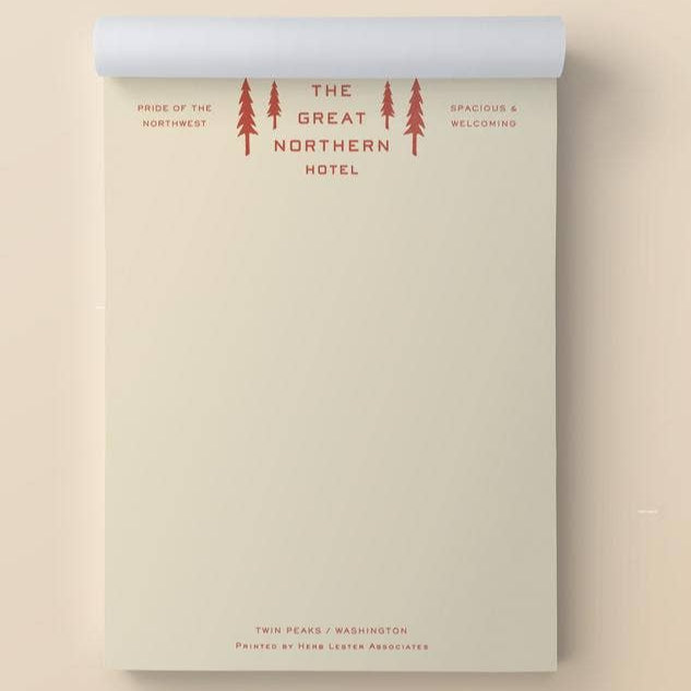 The Great Northern Hotel Notepad