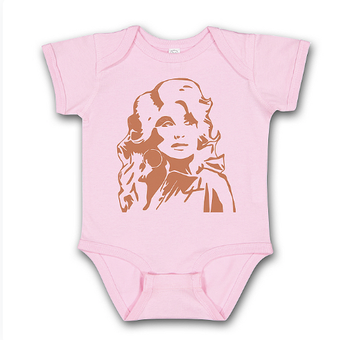 Pink Dolly Baby Onesie