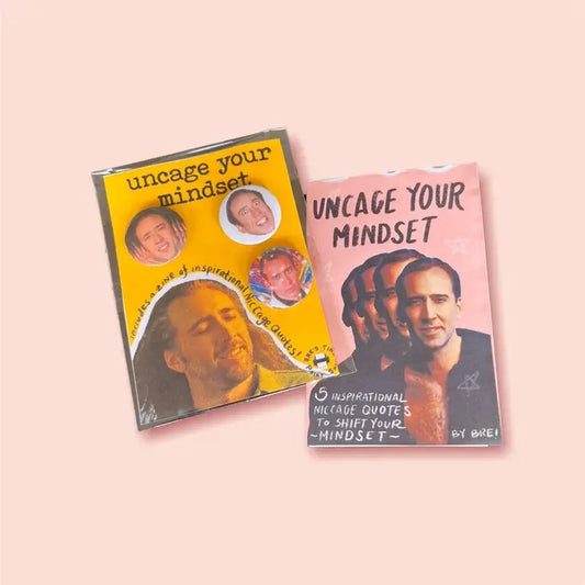 Nicolas Cage Fanzine + Button Pack
