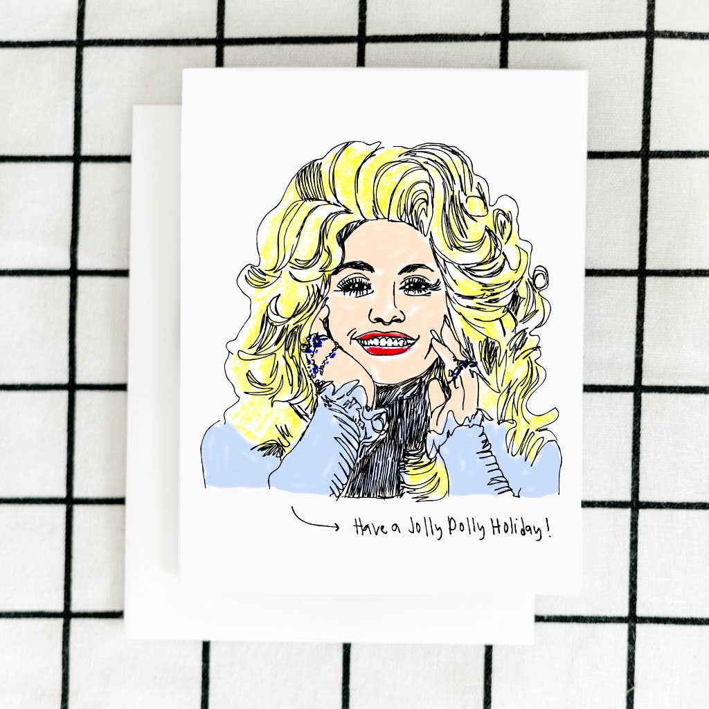 Dolly Holiday card