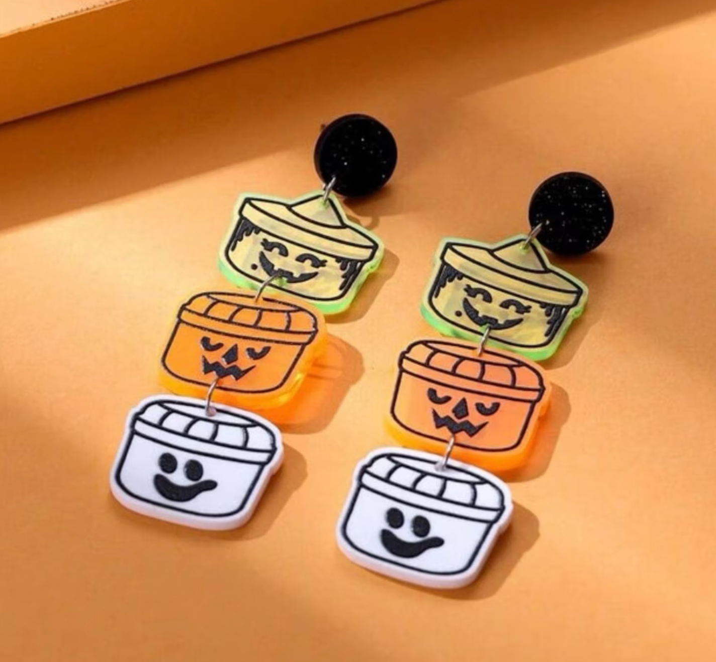 Haunted Happy Meal Earrings