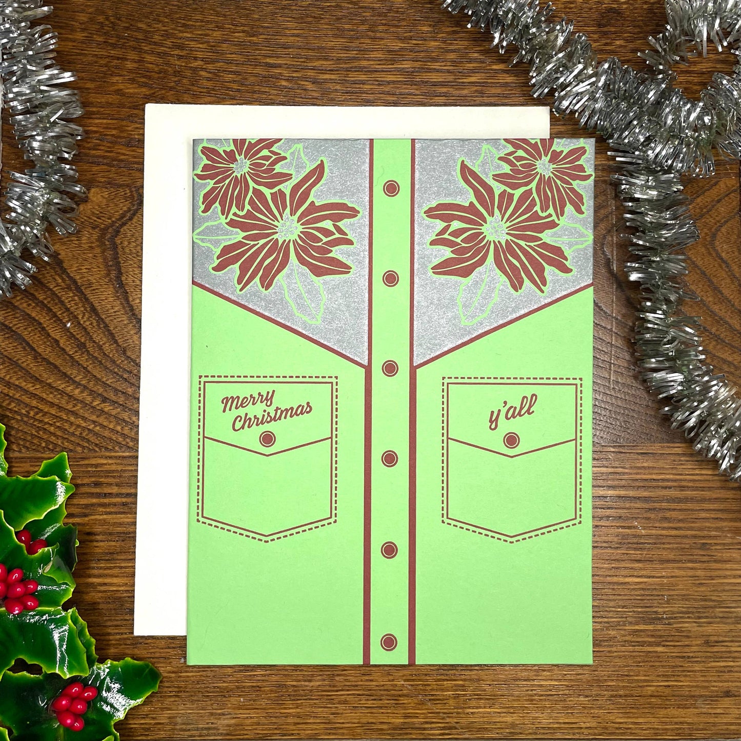 Yee-haw Christmas card