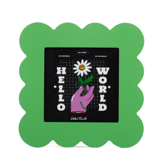 Green Petal Photo Frame