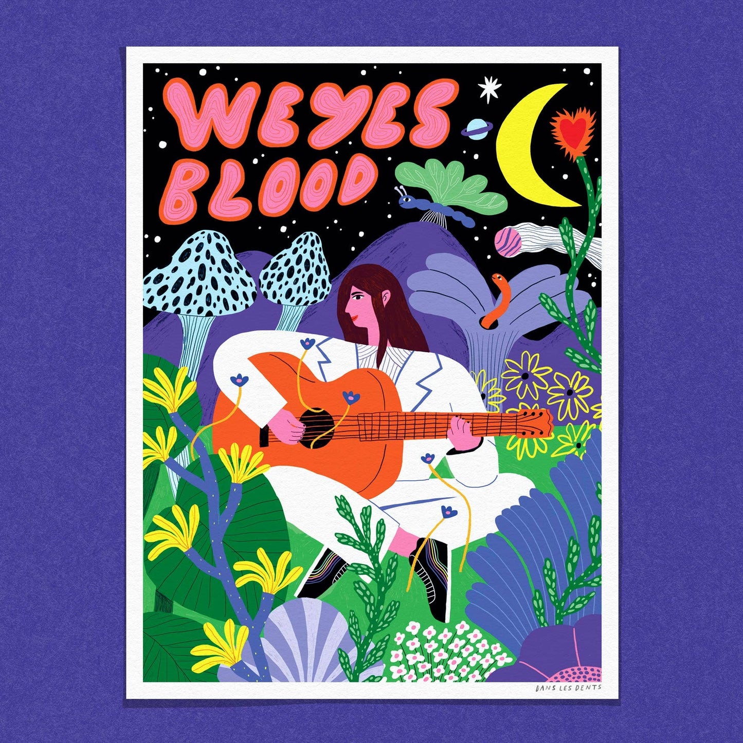 Weyes Blood 11.8x15.7"