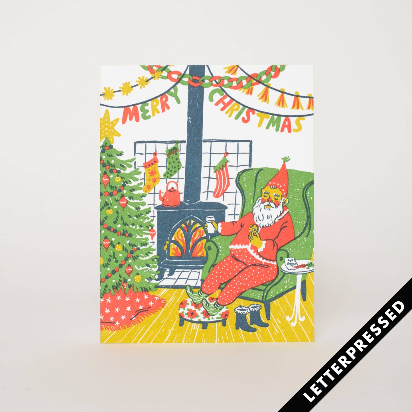 Santa's Snack card