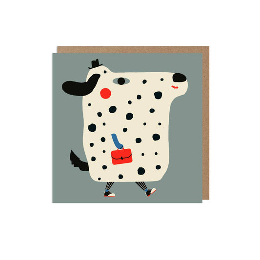 New Job Dog card