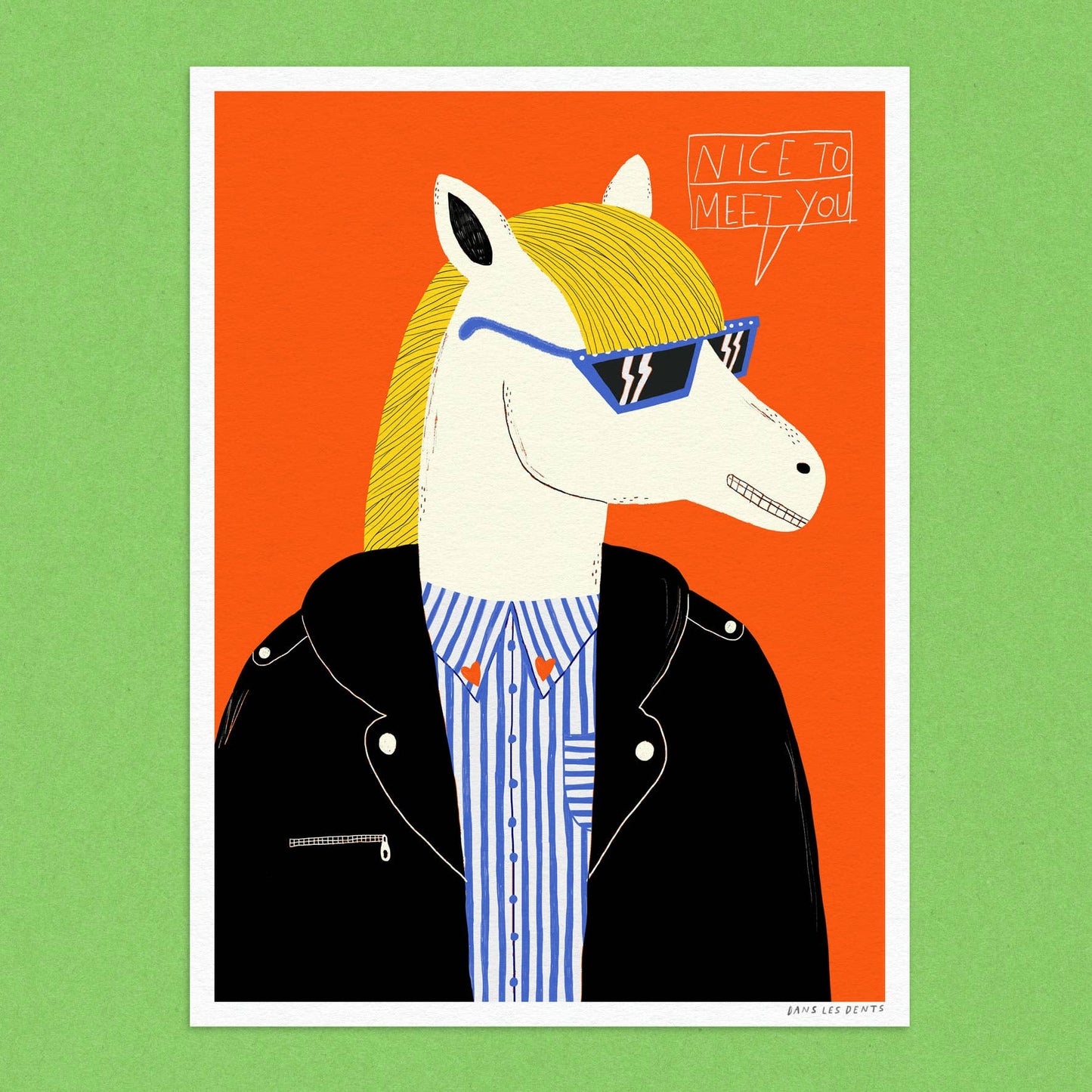 Club Mullet print