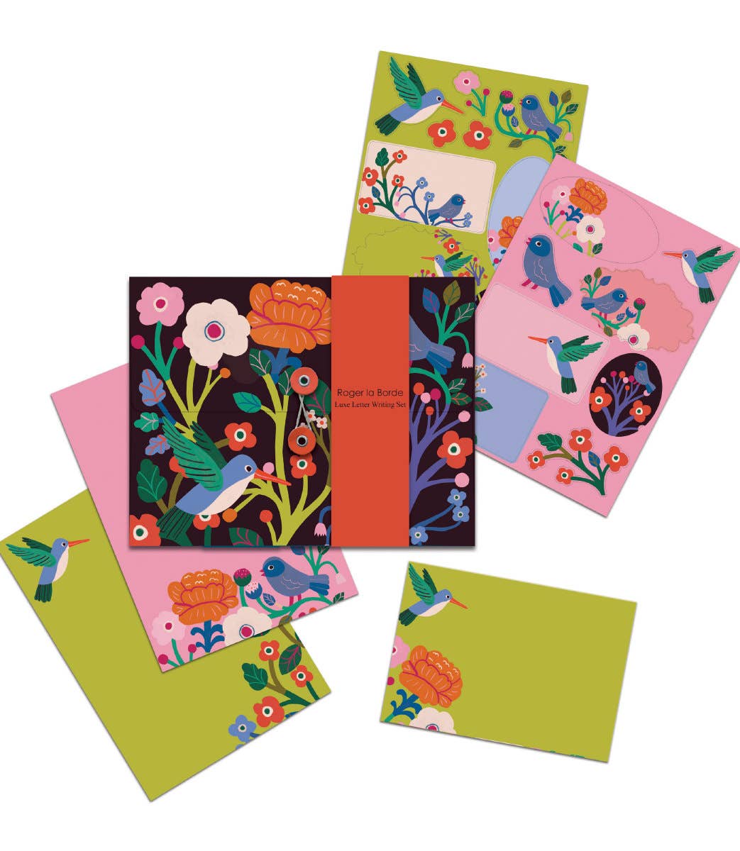 Birdsong Writing paper set