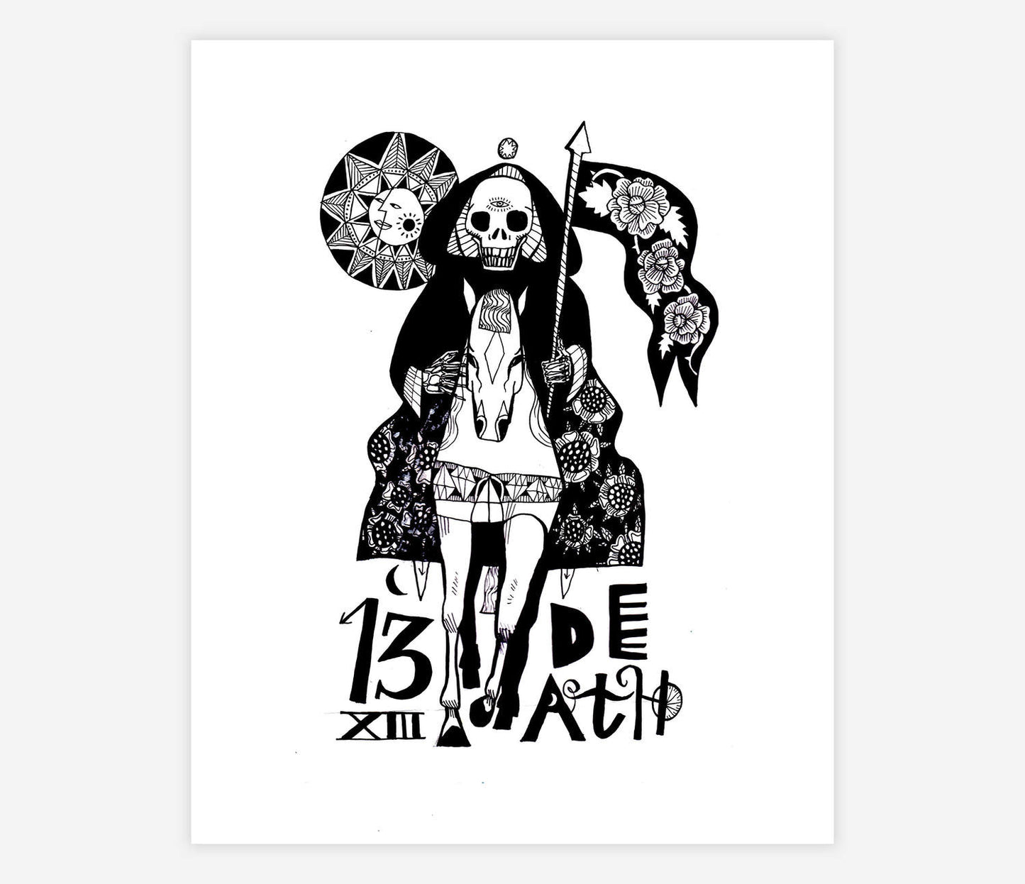 Tarot XIII: Death 8x10"