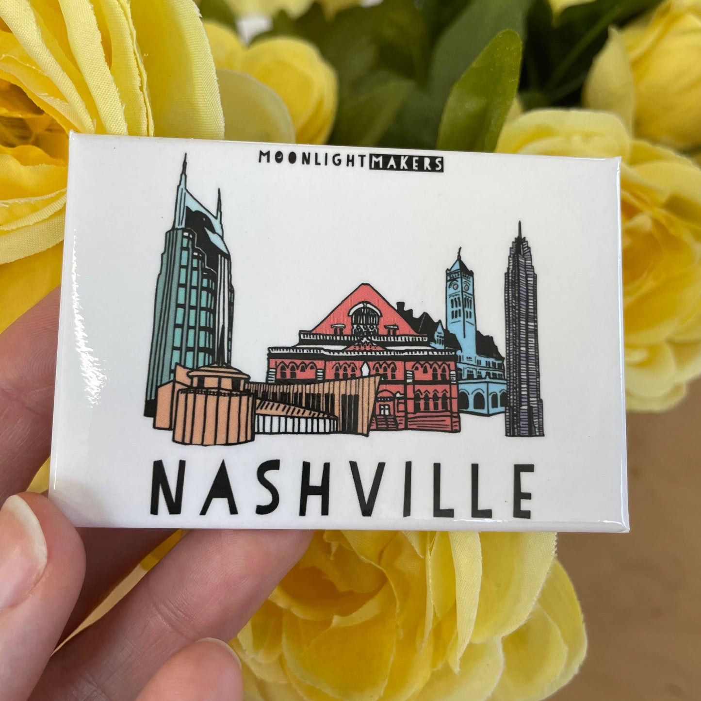 Nashville Skyline Magnet