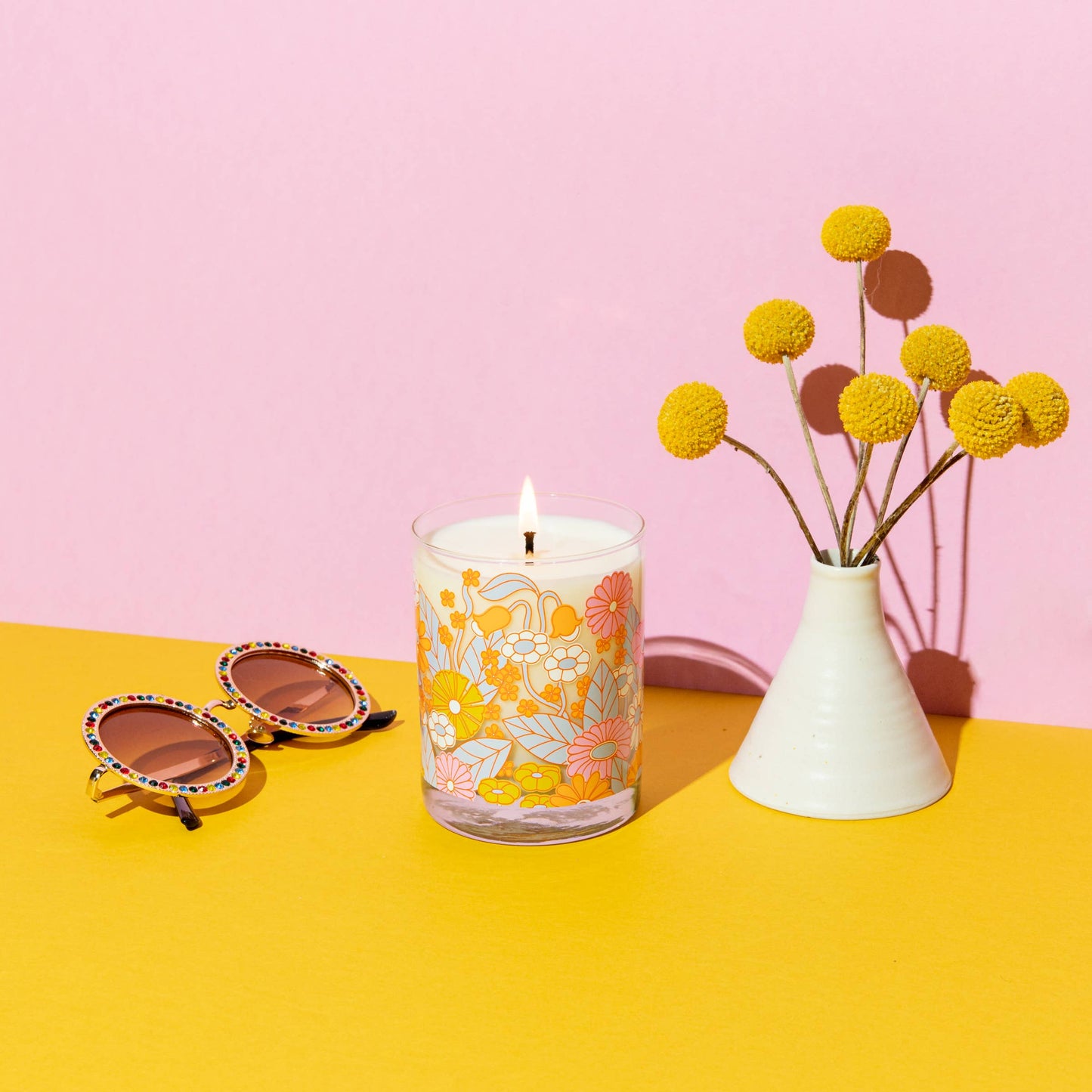 Rocks Glass Candle