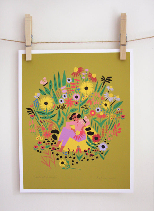 Secret Friends print