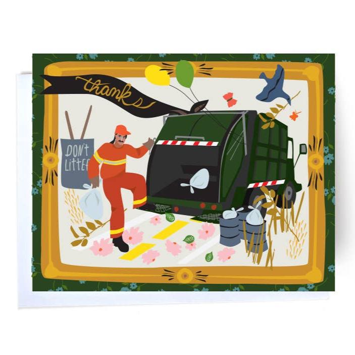 Sanitation Thank You Card