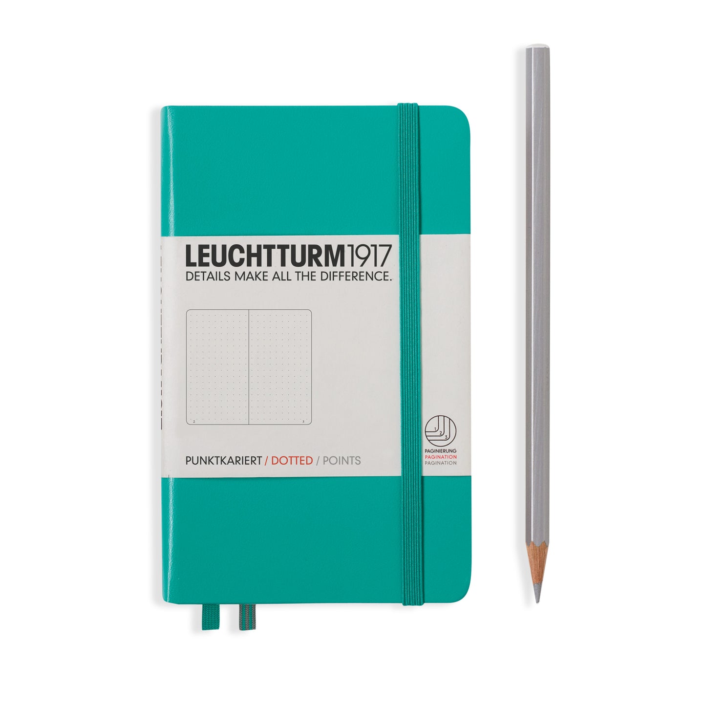 Leuchtturm Pocket Hardcover Notebook: Dotted Pages