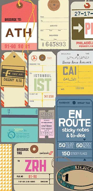 En Route Sticky Notes