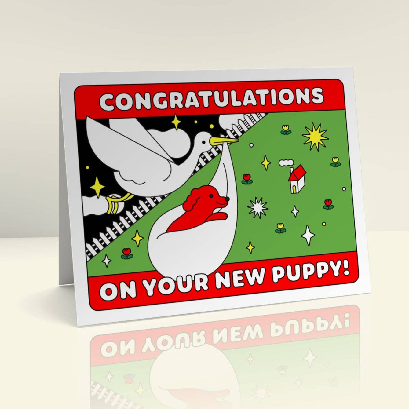 Congrats On Your New Puppy card