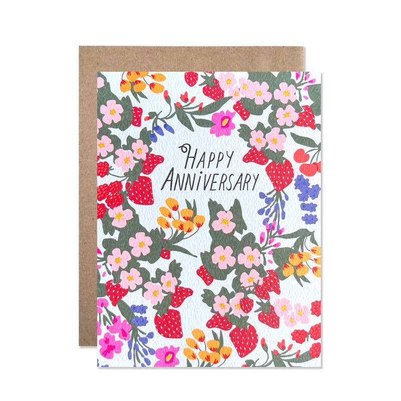 Anniversary Fruits and Flowers