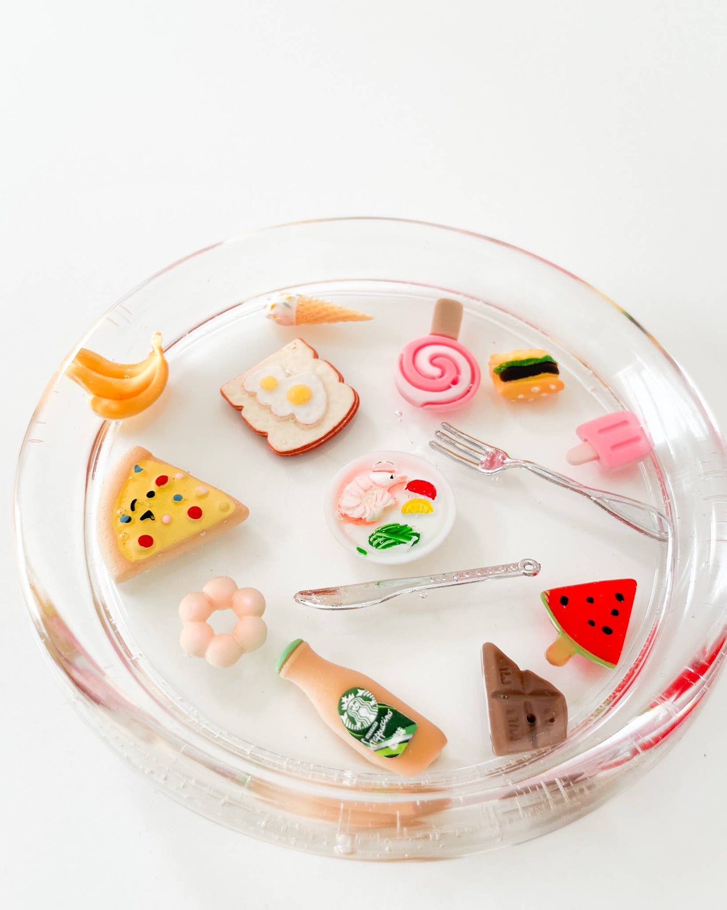 Snack Time Resin Tray