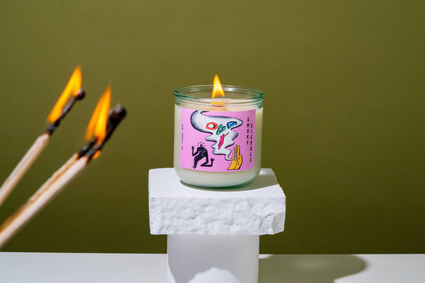 Smoke Signals Candle
