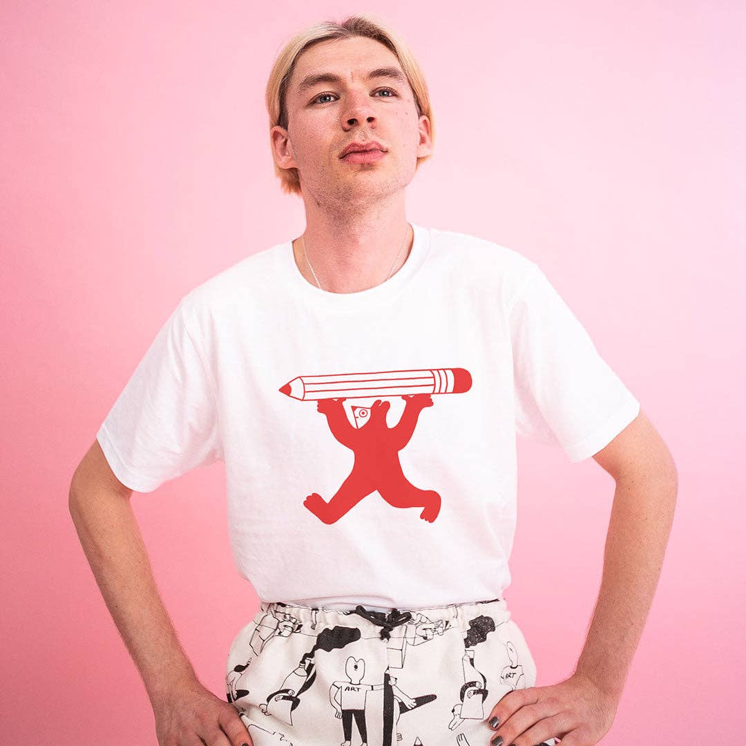 Pencil Person T-shirt