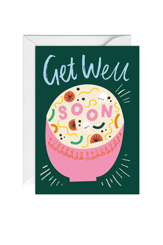 Get Well Soon Soup card
