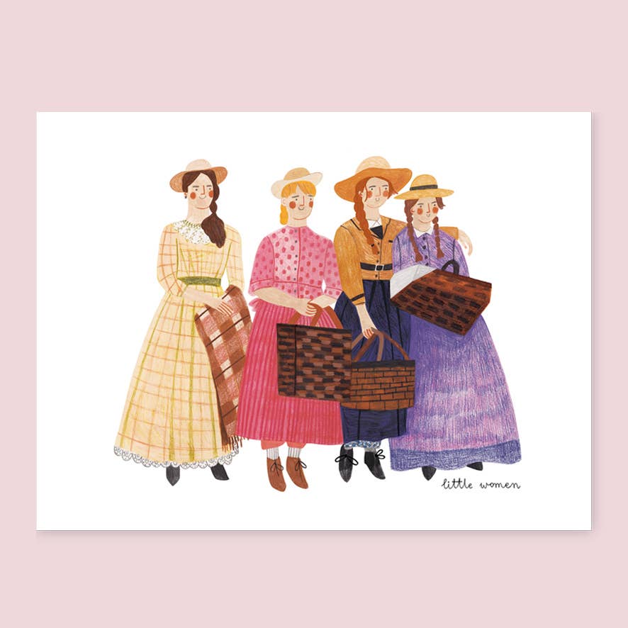 Little Women A4 Print