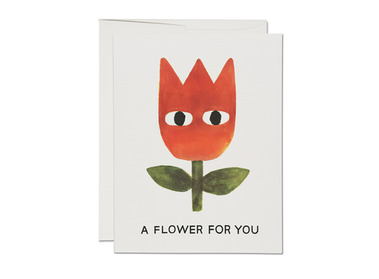 A Flower For You card
