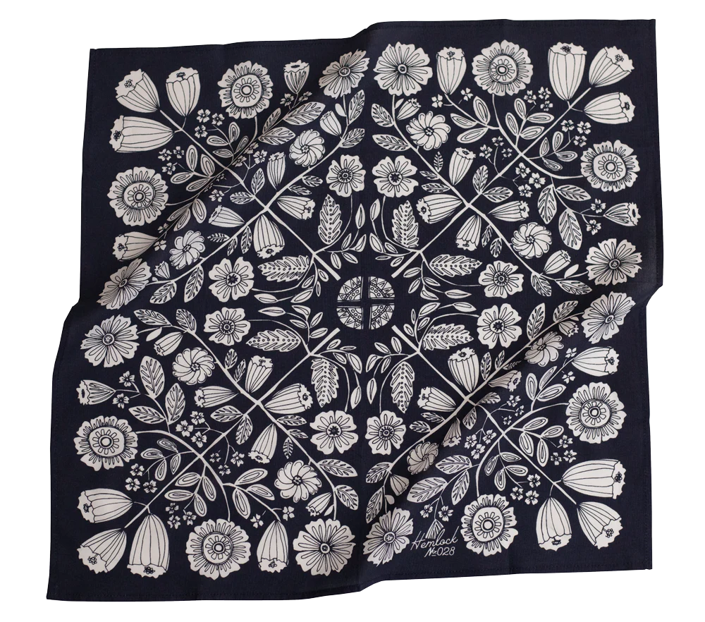 Fiona Floral Bandana