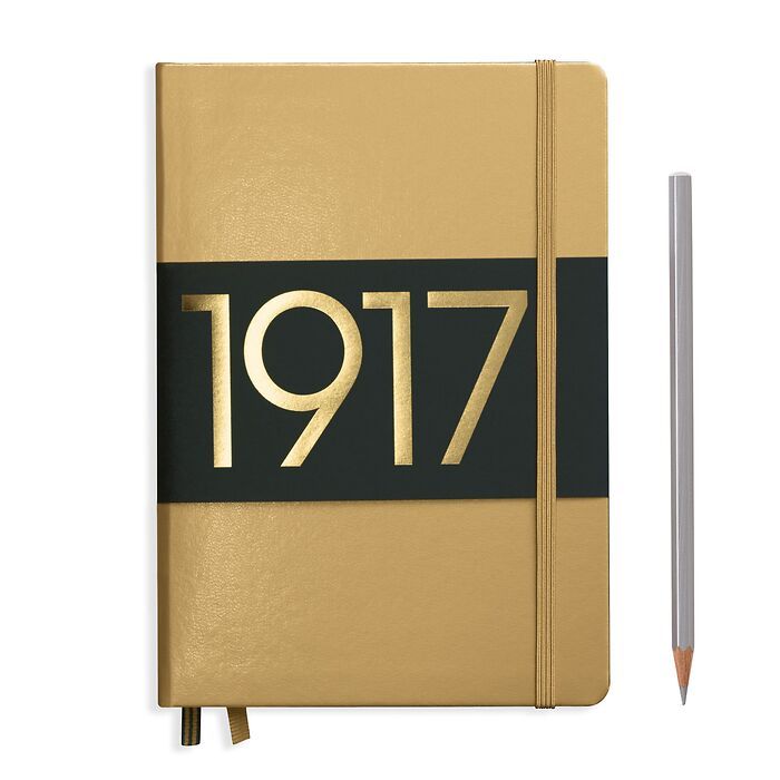 Leuchtturm A5 Medium Hardcover Notebook: Ruled Pages