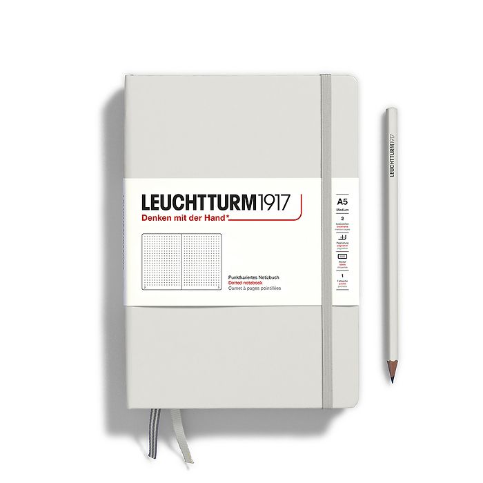 Leuchtturm Medium Notebook: Hardcover, Dotted Pages