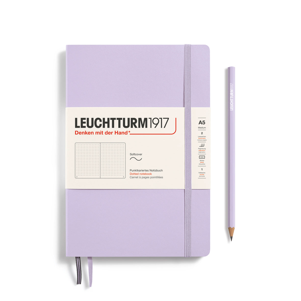 Leuchtturm Medium Softcover Notebook: Dotted Pages