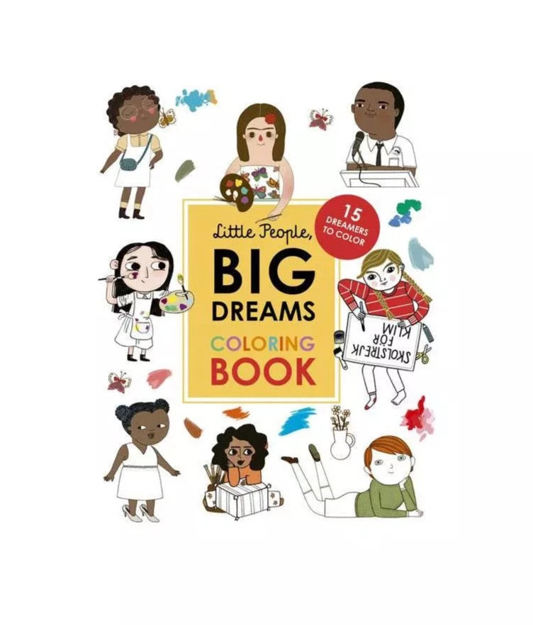 Little People, Big Dreams Coloring Book