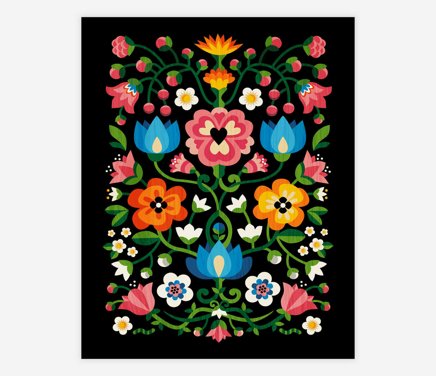 Mountain Flowers print