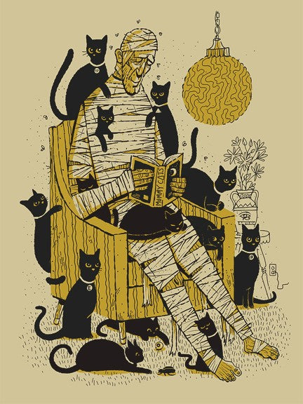 Mummy Cats 16x20"