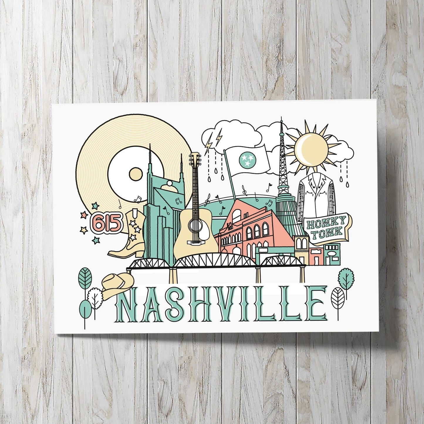 Nashville Iconography card
