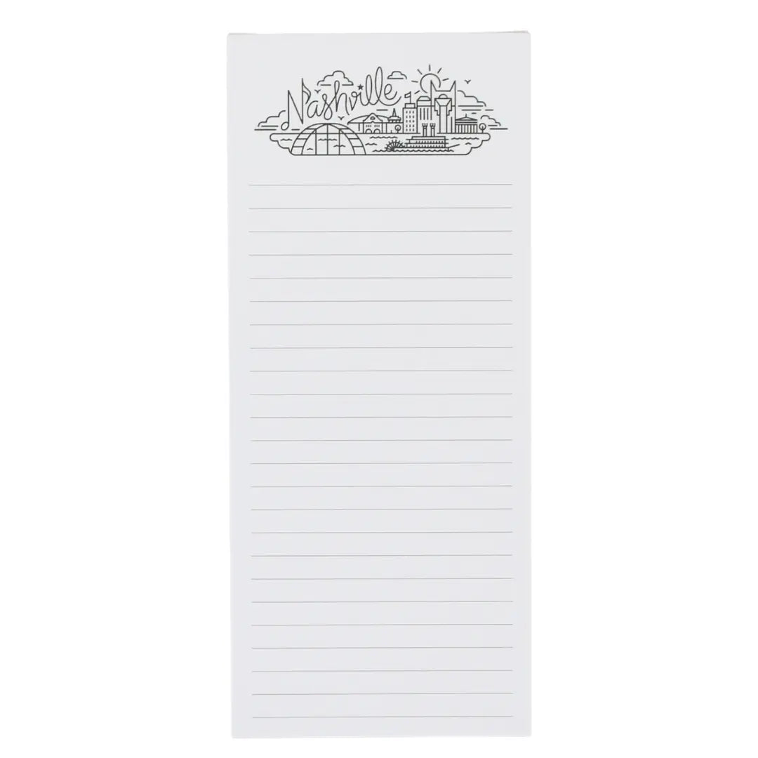 Nashville Skyline Notepad