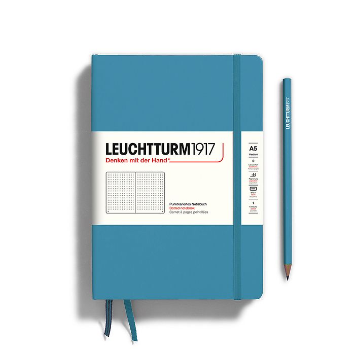 Leuchtturm Medium Hardcover Notebook: Dotted Pages