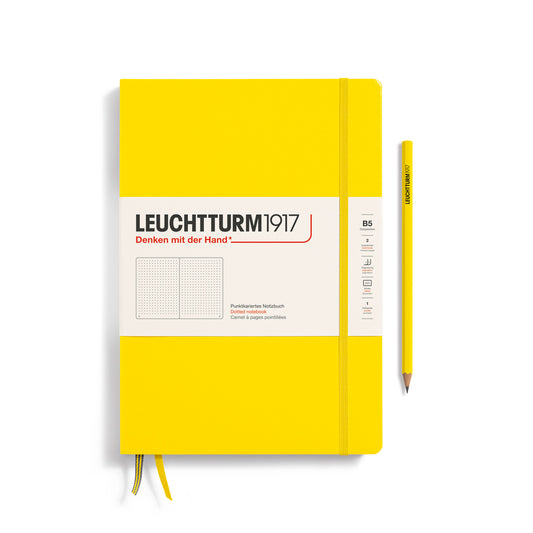 Leuchtturm B5 Composition Hardcover Notebook: Dotted Pages