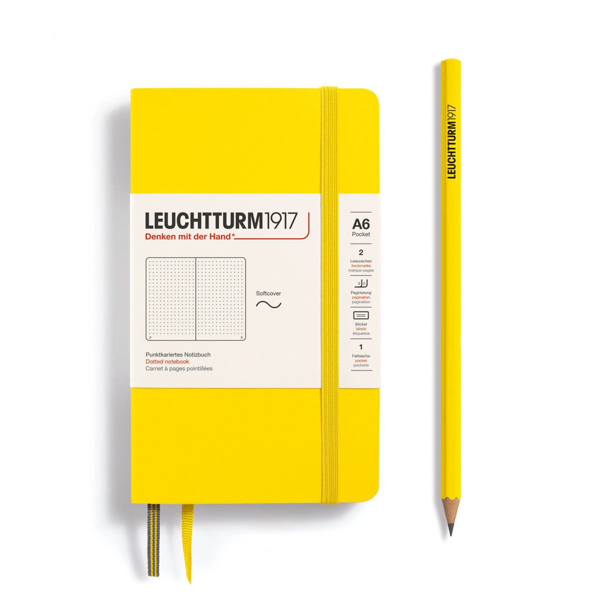 Leuchtturm Pocket Softcover Notebook: Dotted Pages
