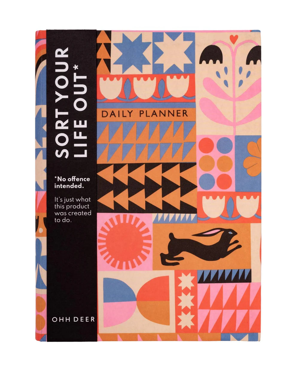 Abstract Patchwork Daily Planner