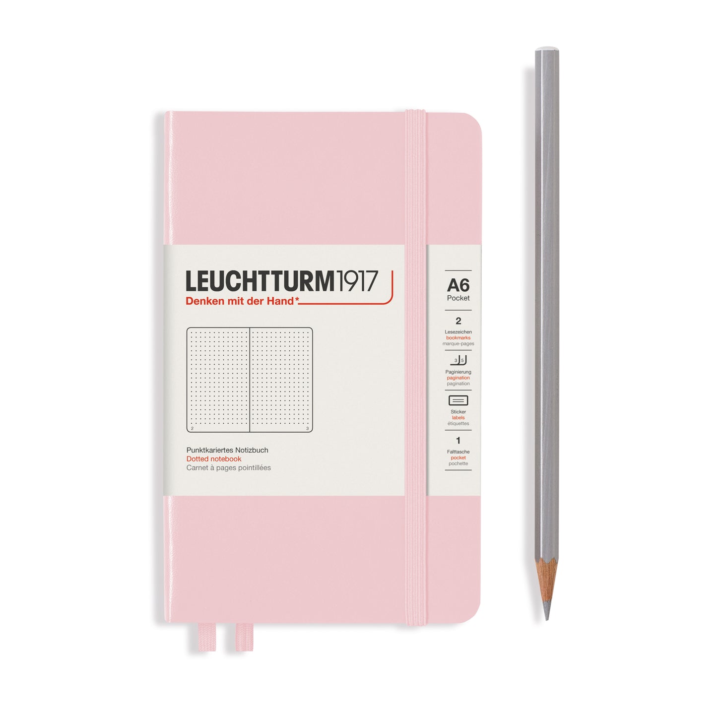 Leuchtturm Pocket Hardcover Notebook: Dotted Pages