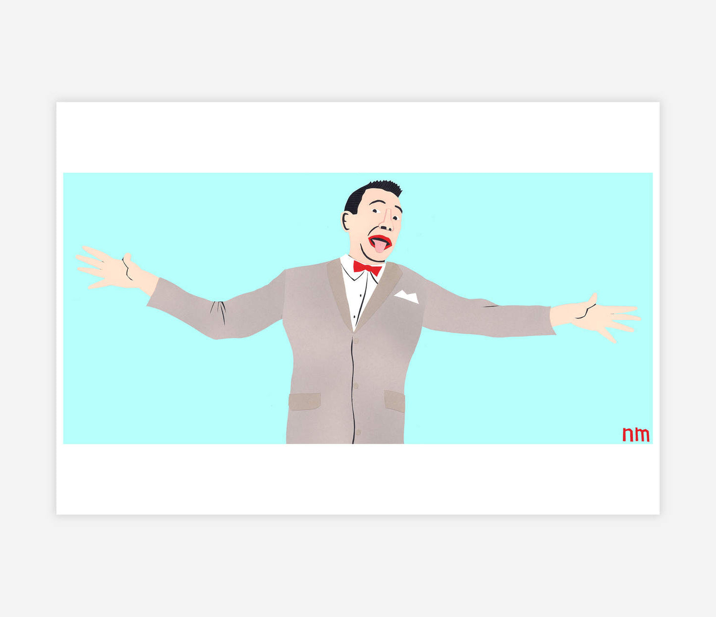 Pee-wee Herman 13x19"