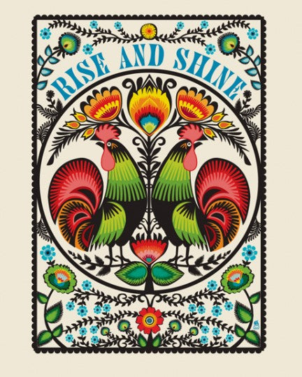 Rise & Shine print
