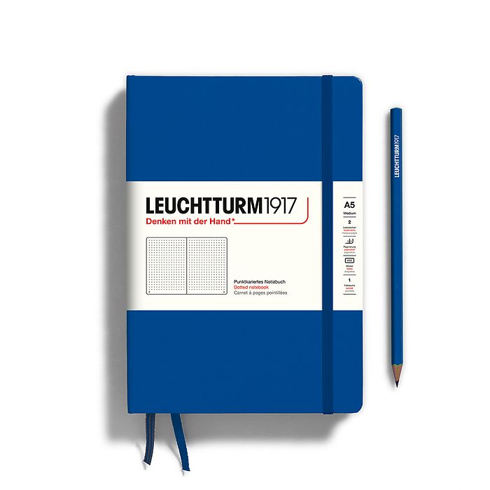 Leuchtturm Medium Notebook: Hardcover, Dotted Pages