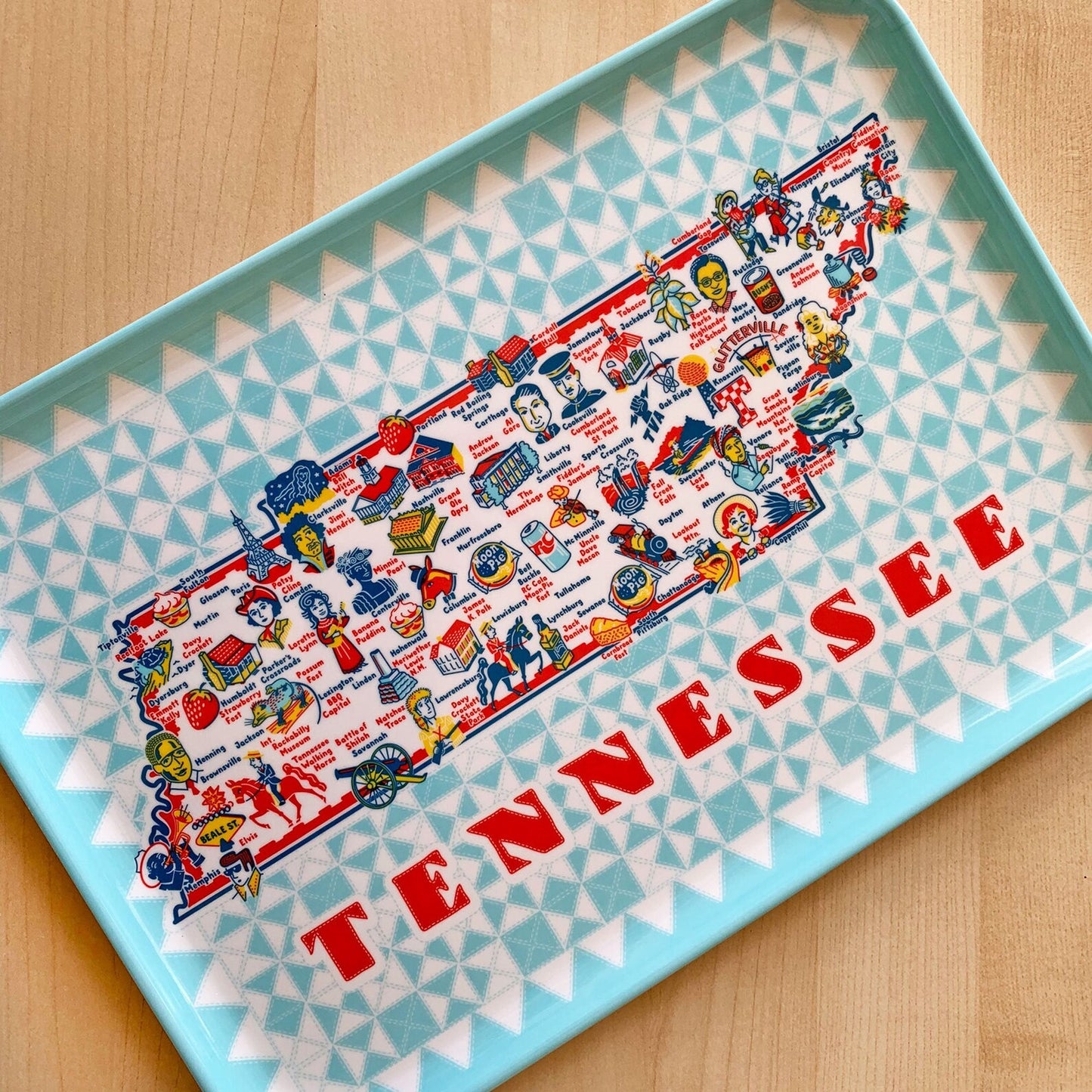 Tennessee Melamine Tray