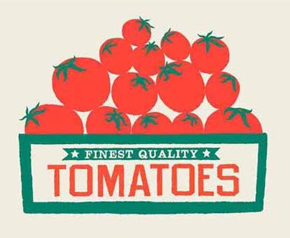 Tomatoes In Crate 16x20"